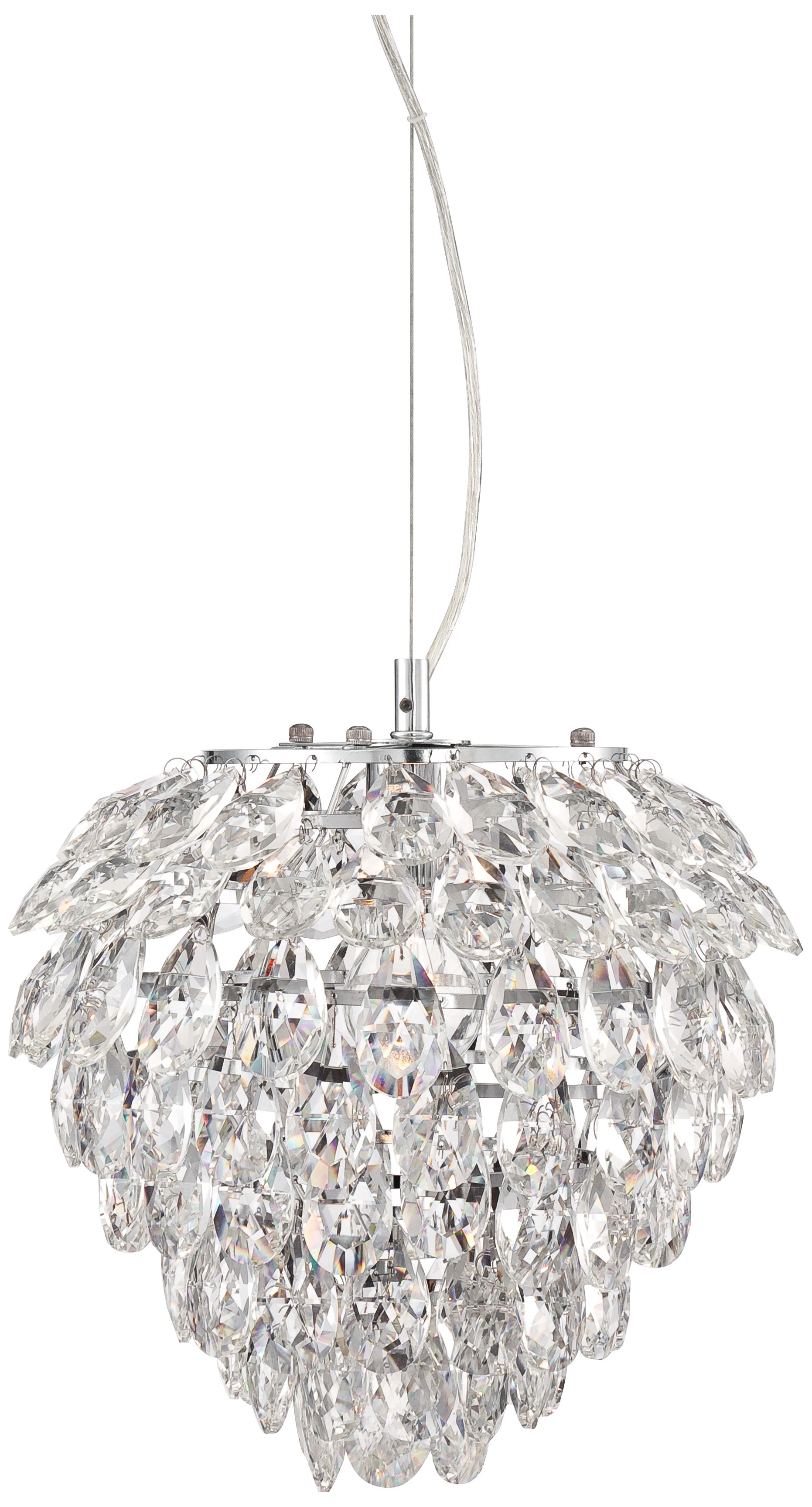 Possini Euro Design Isabela 12" Wide Crystal Pendant Light
