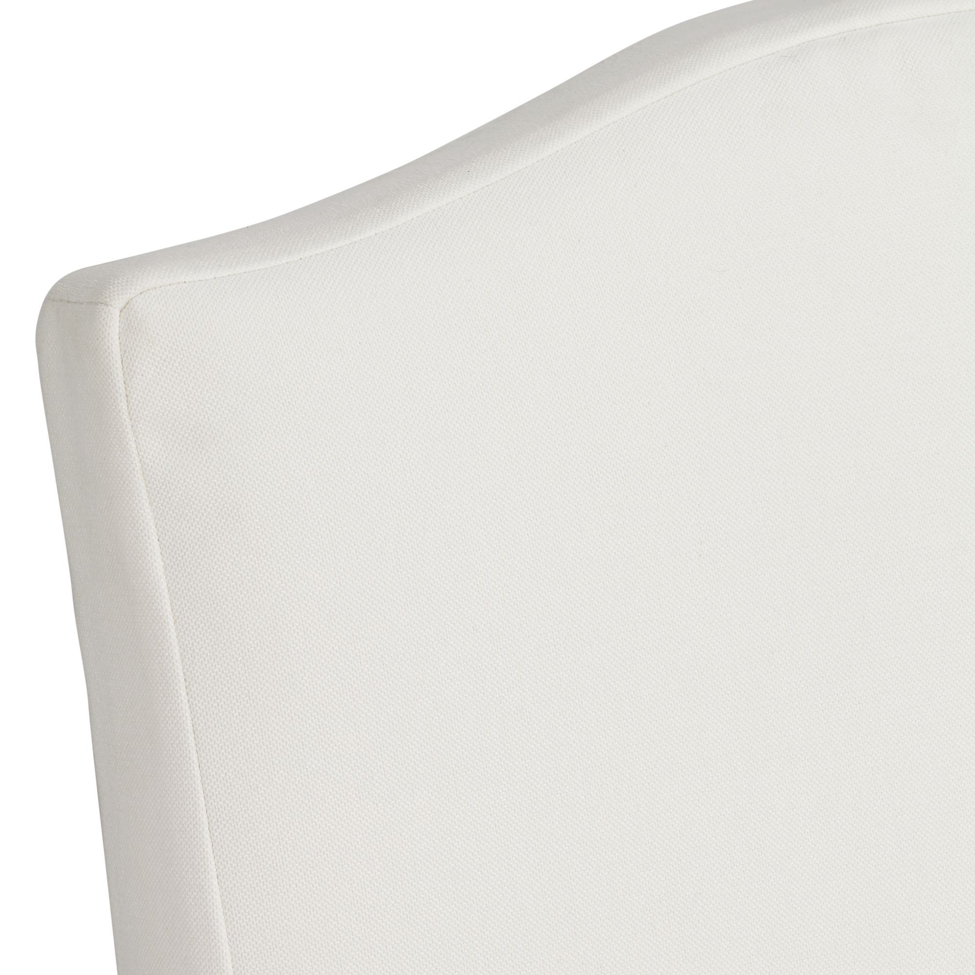 Image 4 Possini Euro Design Juliete Peyton Pearl Slipcover Dining Chair more views