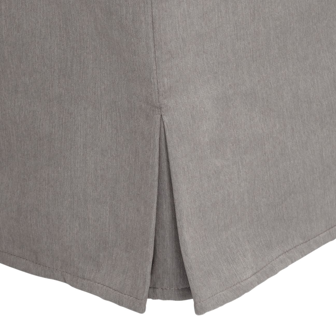 Image 4 Possini Euro Design Juliete Peyton Slate Gray Slipcover Dining Chair more views