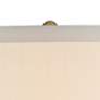 4_Possini Euro Design Karen 36" High Dark Gold Tall Glass Table Lamp more views