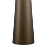 6_Possini Euro Design Karen 36" High Dark Gold Tall Glass Table Lamp more views