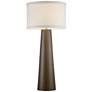 7_Possini Euro Design Karen 36" High Dark Gold Tall Glass Table Lamp more views