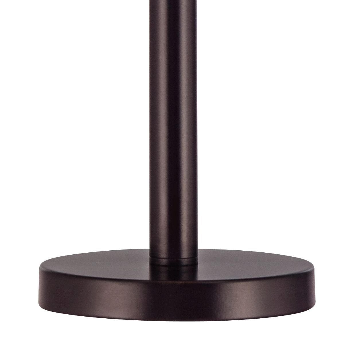 Image 5 Possini Euro Design Matte Dark Bronze Stick Table Lamp with USB Cord Dimmer more views