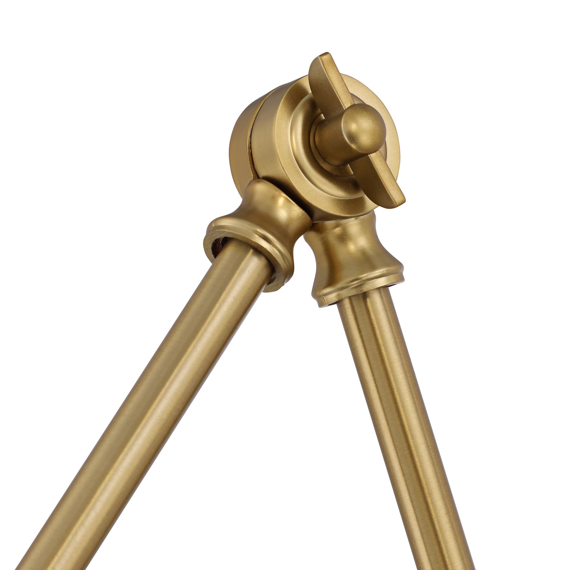 Image 4 Possini Euro Design Mendes Aged Brass Adjustable Down-Lt Hardwire Wall Lamp more views