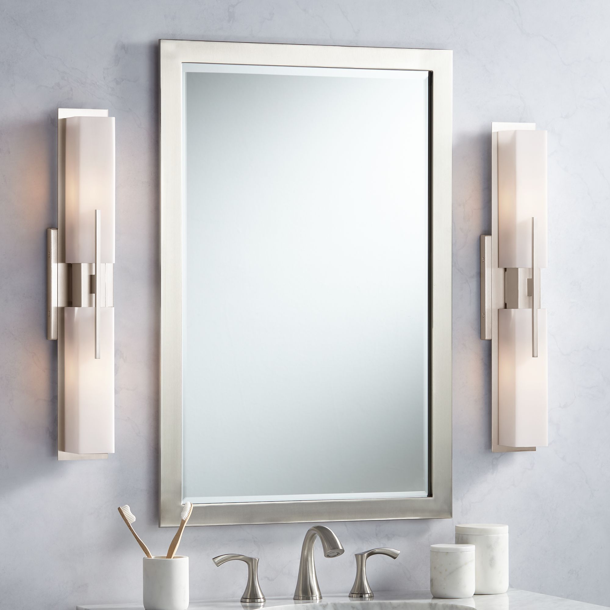 Possini Euro Design MIDTOWN Brushed Nickel Collection
