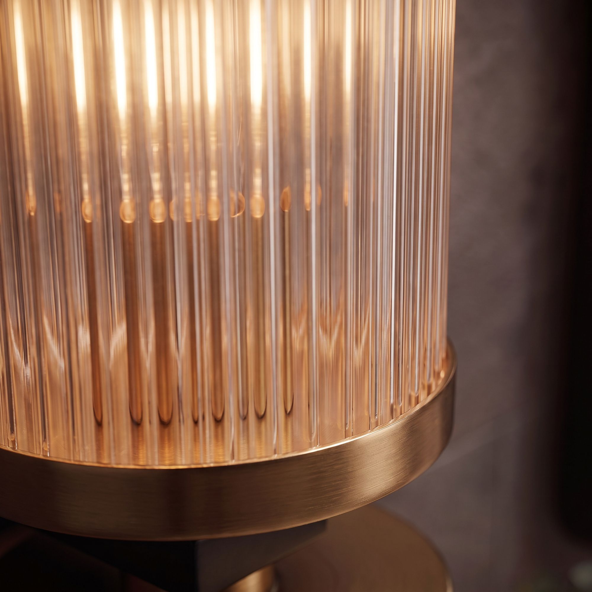Image 5 Possini Euro Design Palais 20 1/4"H Black and Warm Brass 2-Lt Sconce more views