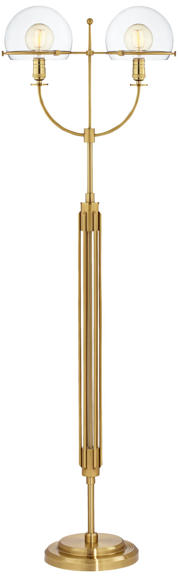 Possini Euro Design Phileas Dome Light Floor Lamp