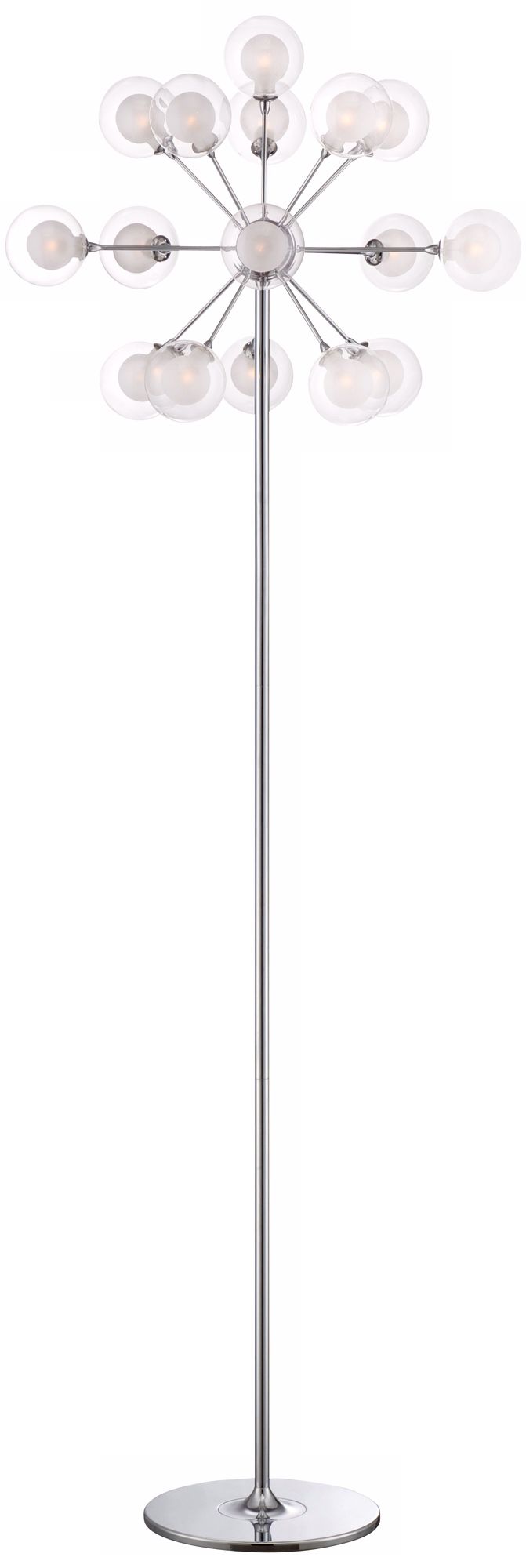 Possini Euro Design Sputnik Style 16-Light Floor Lamp