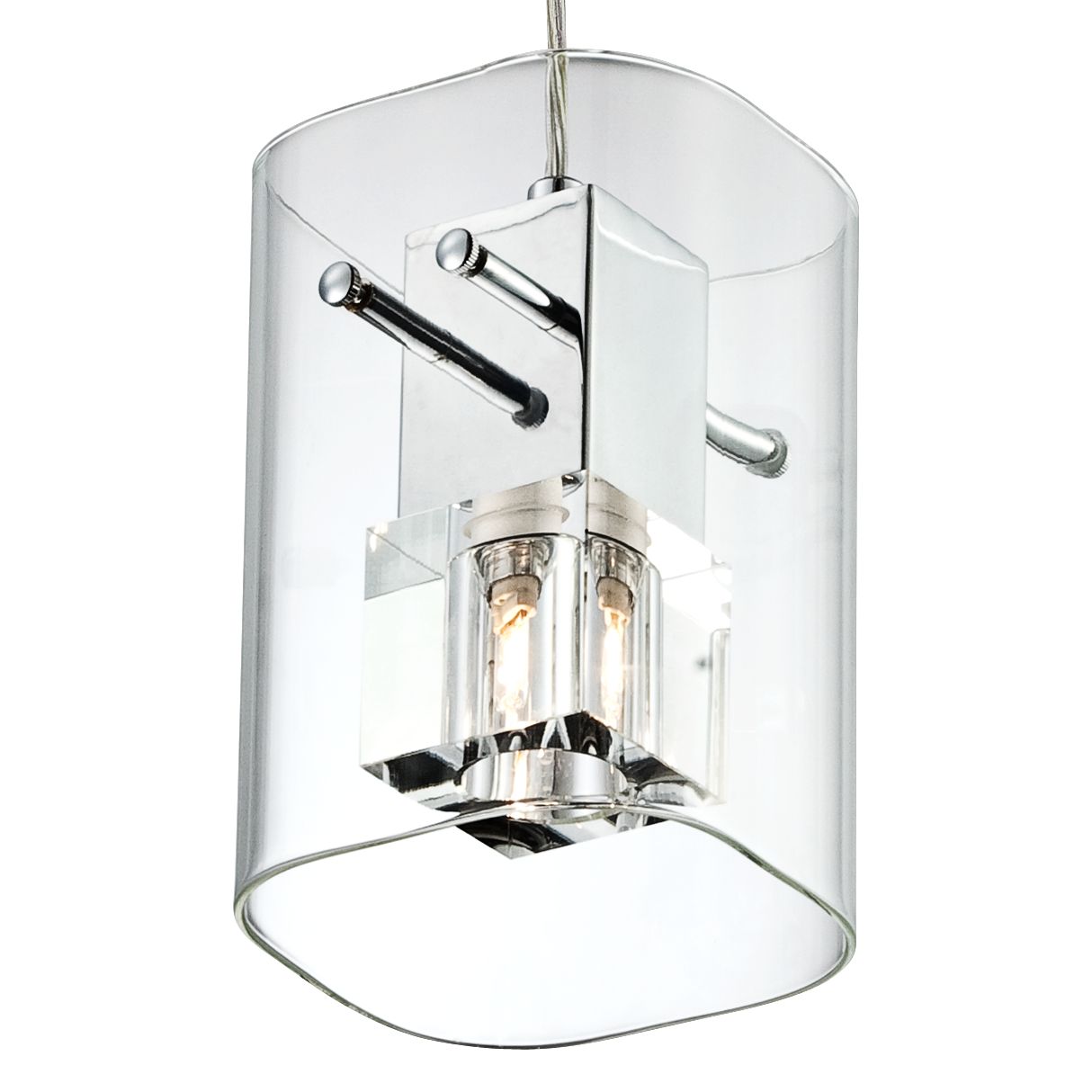 square glass light