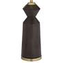 5_Possini Euro Design Taboo 66" Sculpted Faux Wood Modern Floor Lamp more views
