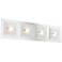 Possini Euro Design Tifton 25 3/4" Wide Glass LED Bath Light