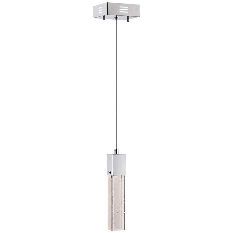 Possini Euro Design Tinela 2 1/2&quot;W Glass LED Mini Pendant more views