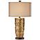 Possini Euro Design Veria Gold Scroll Table Lamp
