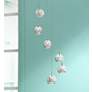 Possini Euro Design Wired 18" Wide 6 Light Modern Glass Pendant