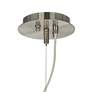 Possini Euro Design Woven Burlap 20" Wide Modern Pendant Chandelier