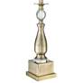 Possini Euro Doris 30 1/2" Brass Double Shade Candlestick Table Lamp