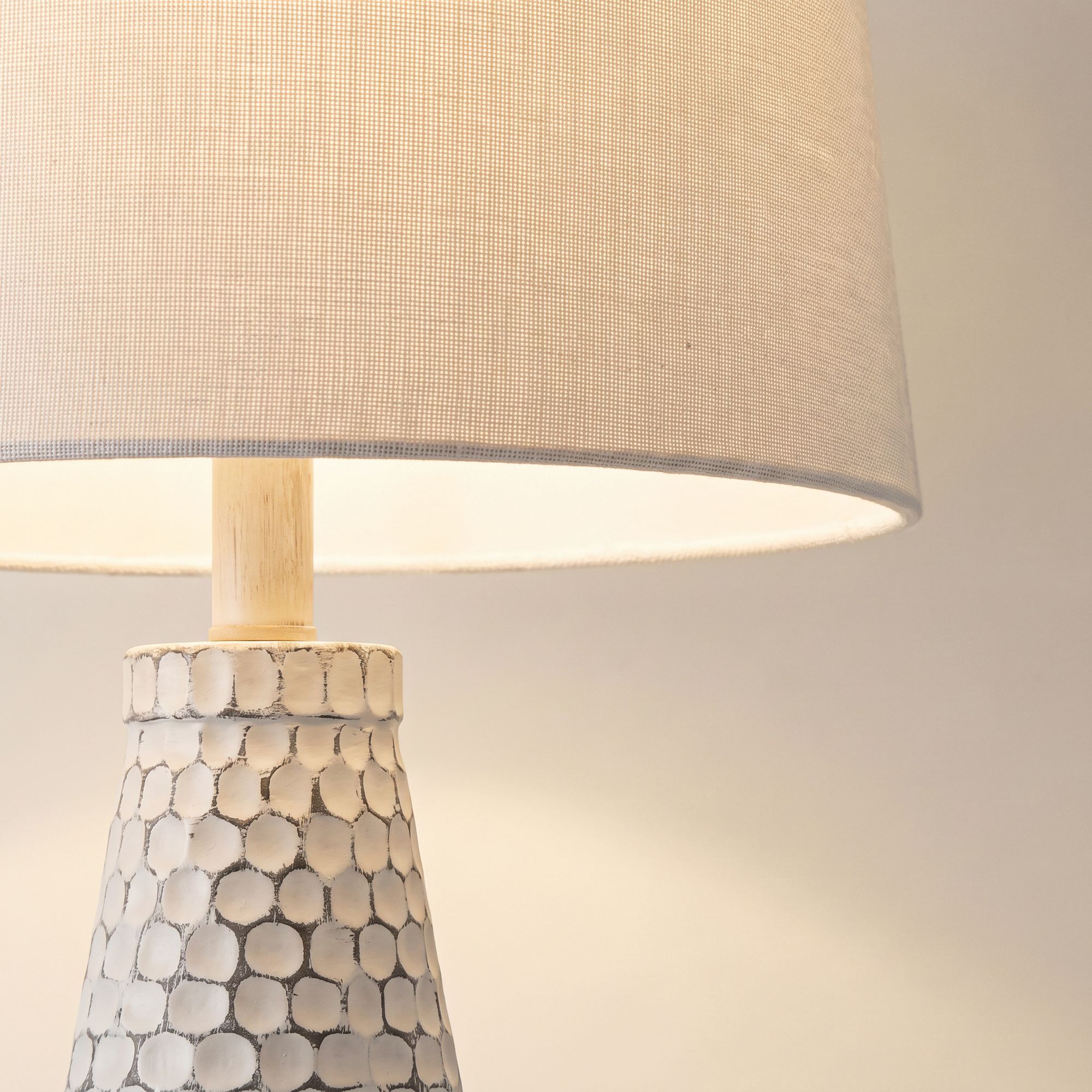 Image 4 Possini Euro Dot 29 1/2" Modern White USB Table Lamps Set of 2 more views