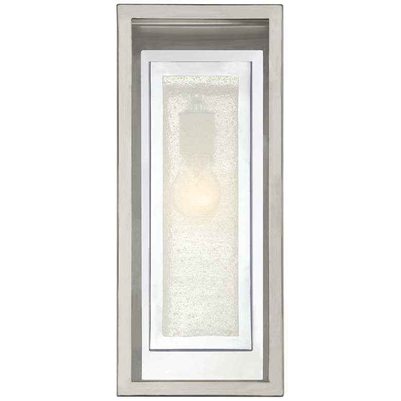 Image 4 Possini Euro Double Box 15 1/2" High Modern Chrome Wall Sconce more views