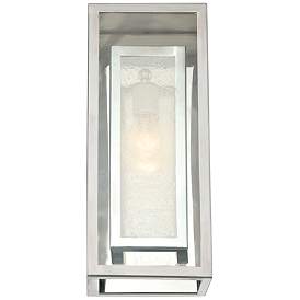 Image5 of Possini Euro Double Box 15 1/2" High Modern Chrome Wall Sconce more views