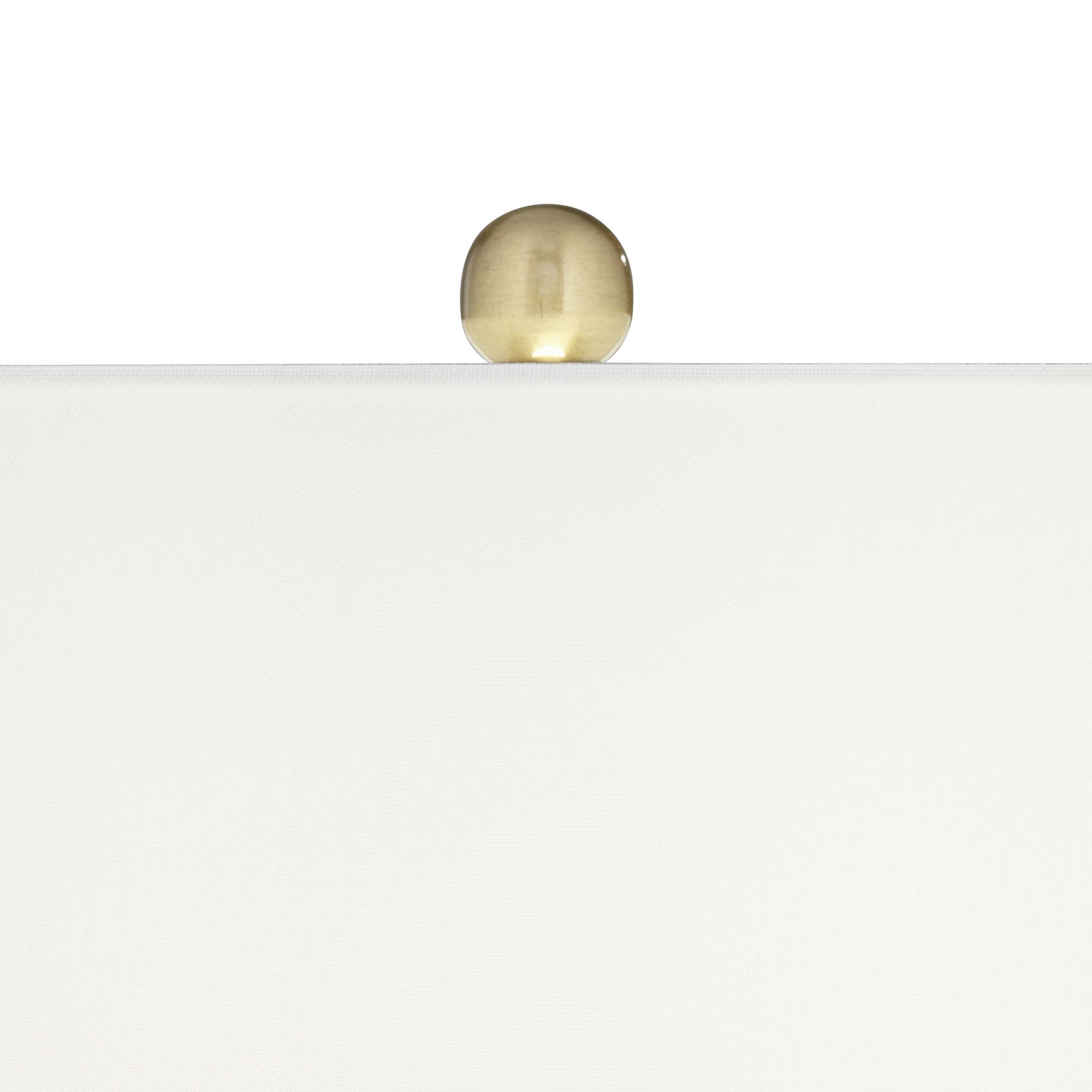 Image 3 Possini Euro Draper 26" High Modern White Ceramic Table Lamps Set of 2 more views