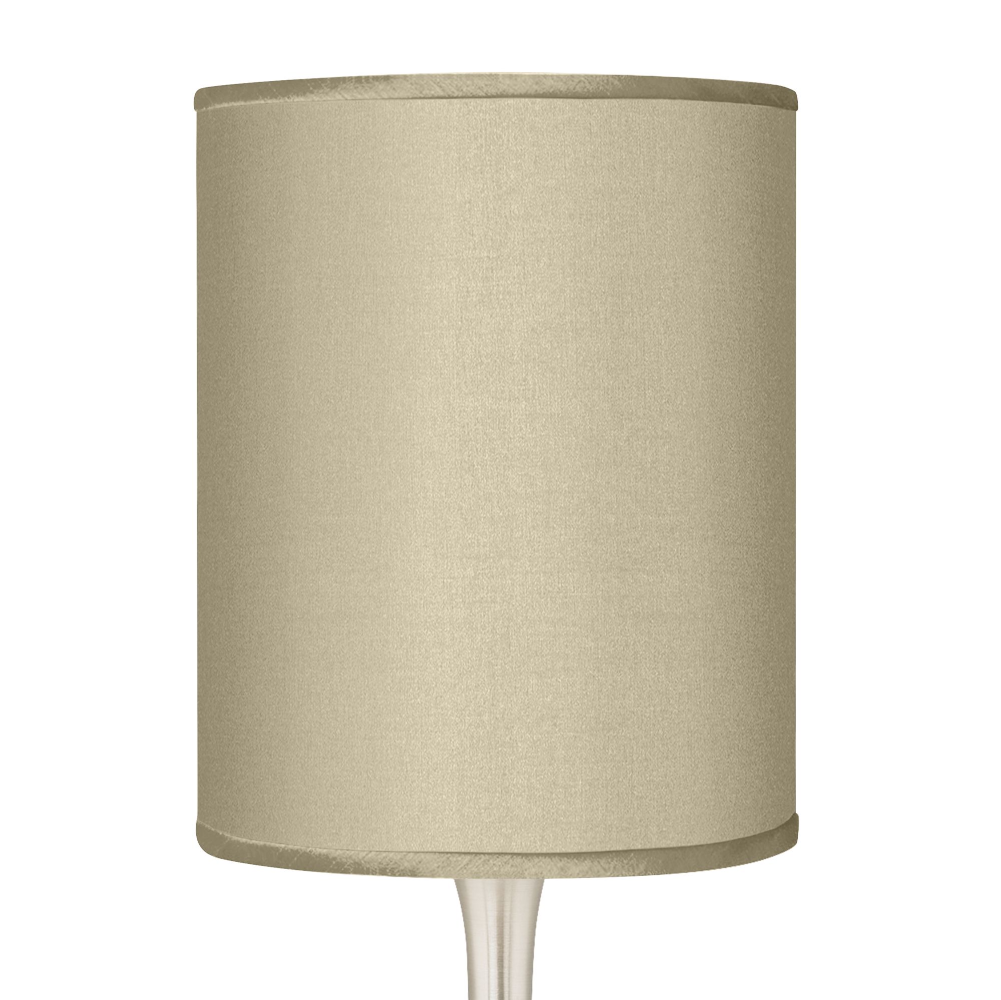 Image 3 Possini Euro Droplet 23 1/2" Table Lamp with Sesame Faux Silk Shade more views