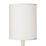 Possini Euro Droplet 24 1/2" Table Lamp with Cream Faux Silk Shade