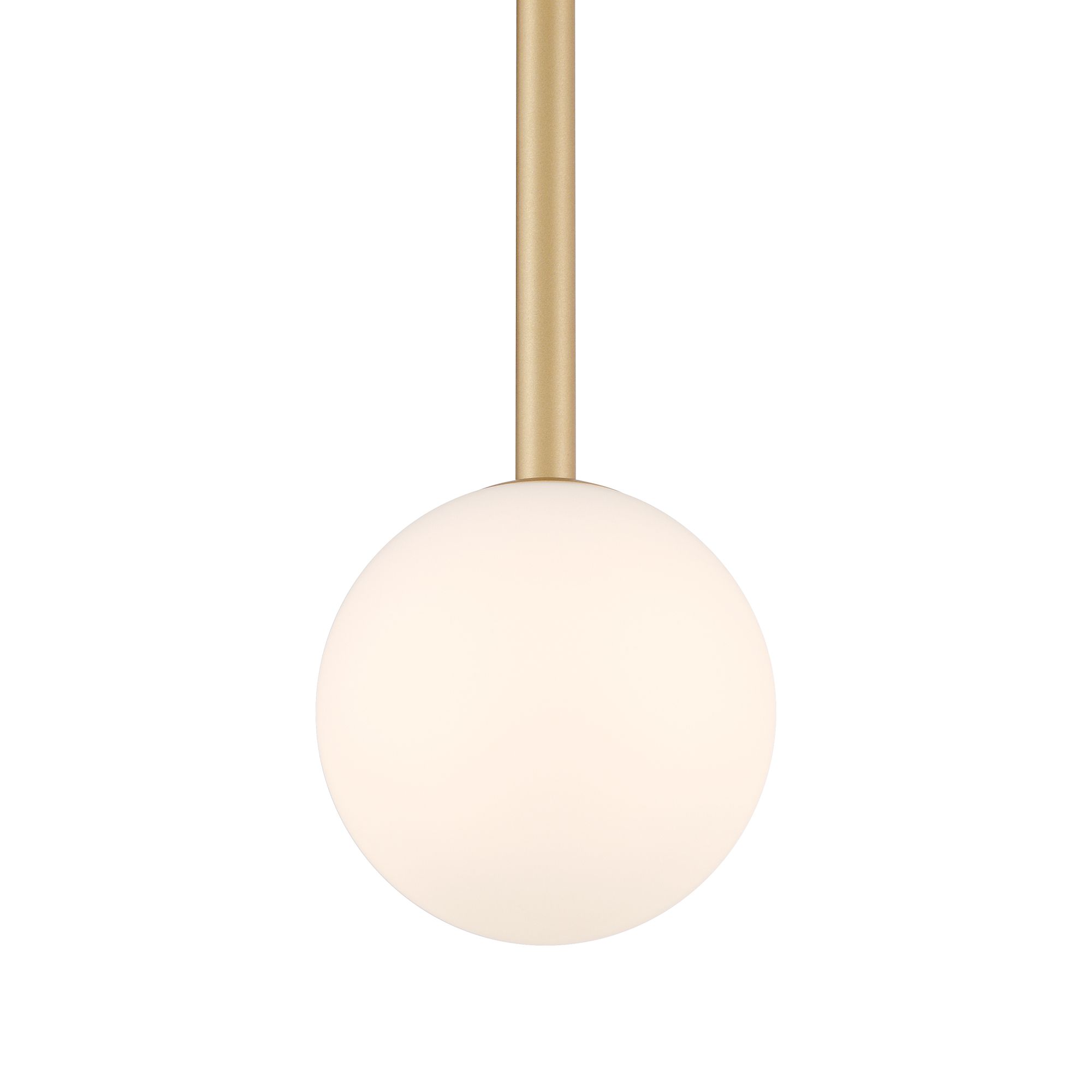 Image 5 Possini Euro Eclipse 4 3/4"W Gold and Glass LED Mini Pendant Set of 3 more views