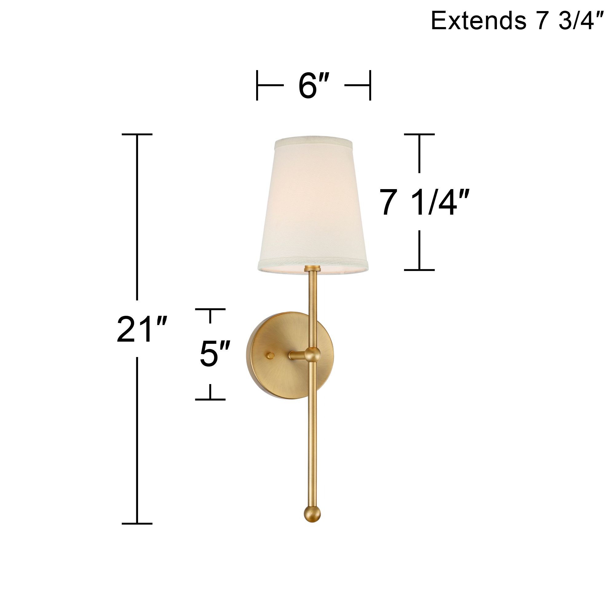 Watch A Video About the Possini Euro Elena Warm Brass Wall Sconce