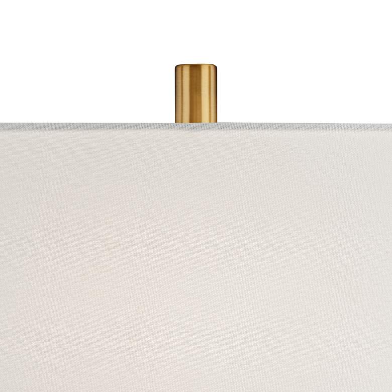 Image 2 Possini Euro Elie 29" Speckled Black Faux Stone Modern Table Lamp more views