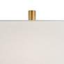 2_Possini Euro Elie 29" Speckled Black Faux Stone Modern Table Lamp more views