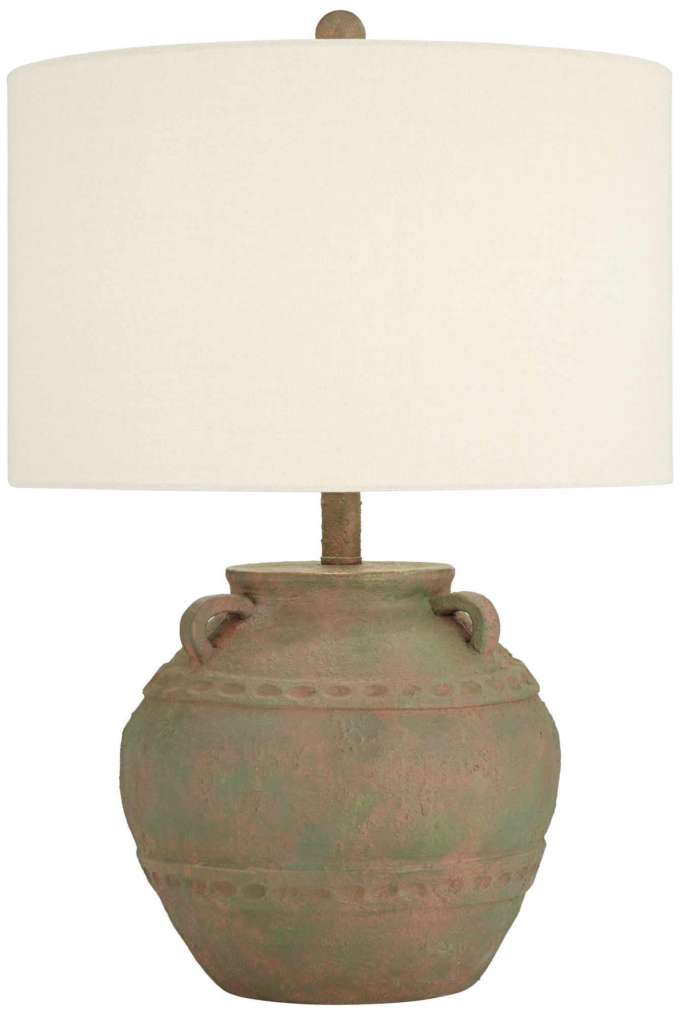 Image 2 Possini Euro Eliza 25 1/2" High Rustic Musk Green Jar Table Lamp