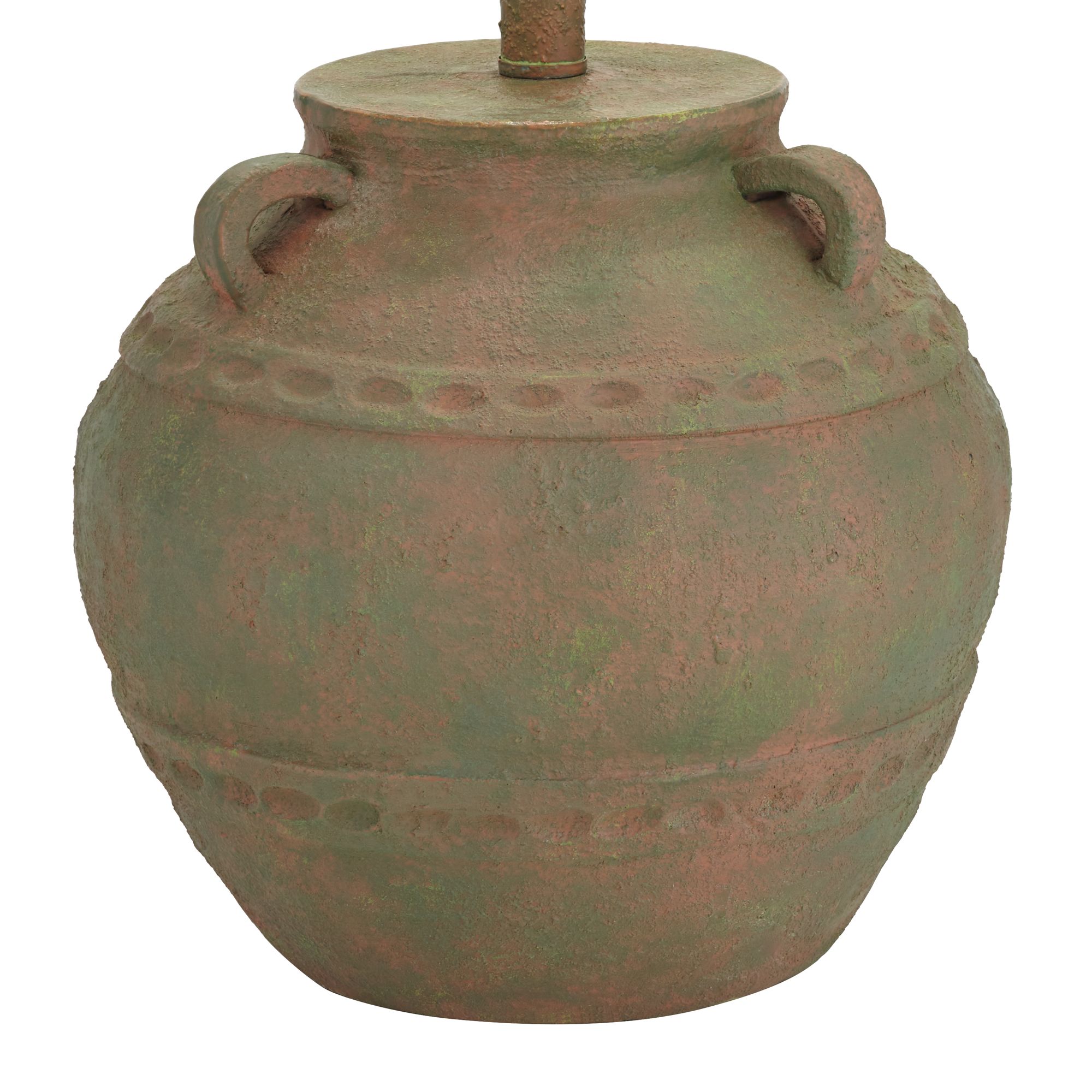 Image 6 Possini Euro Eliza 25 1/2" High Rustic Musk Green Jar Table Lamp more views
