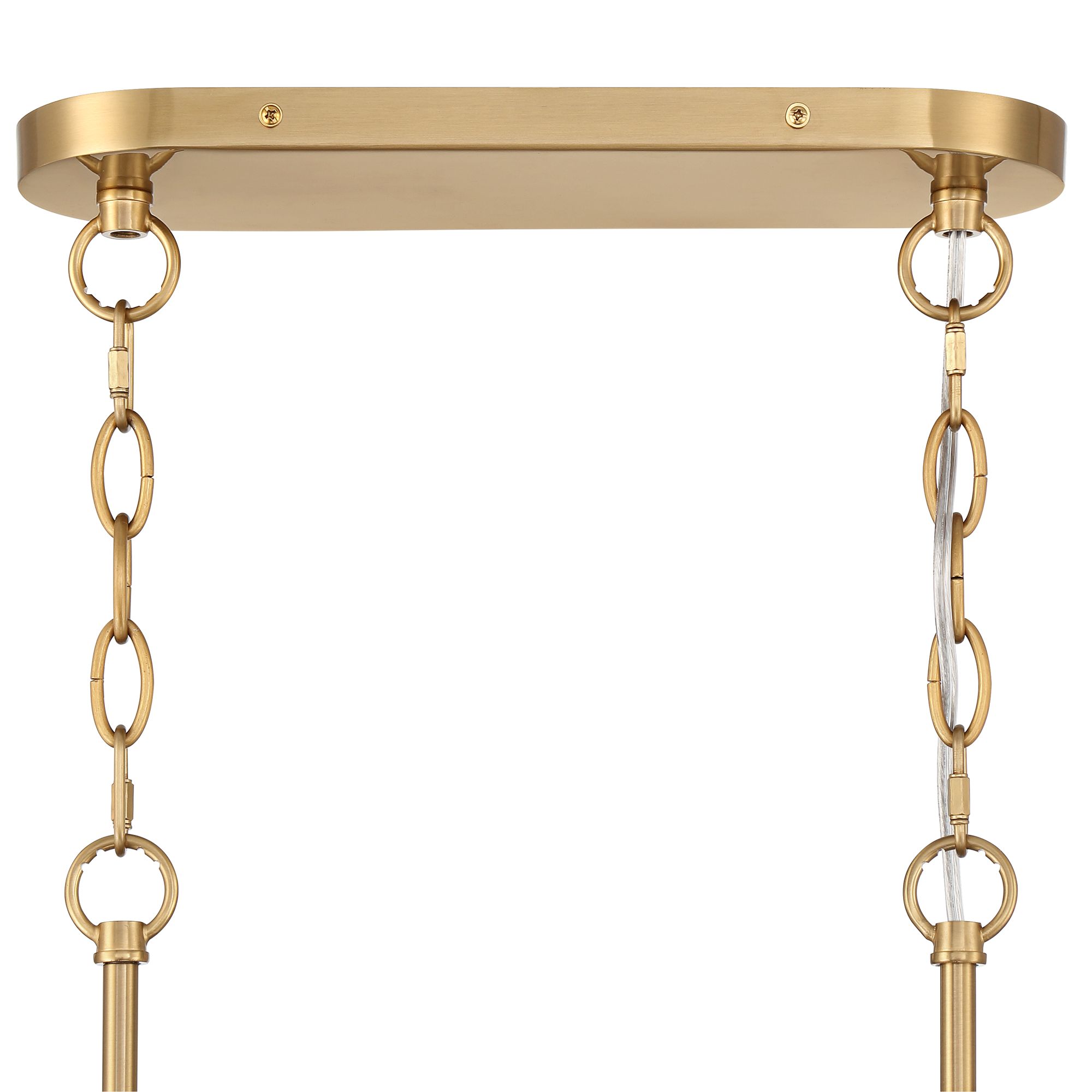 Image 7 Possini Euro Ella 38 3/4" Wide Soft Gold Crystal Island Pendant Light more views