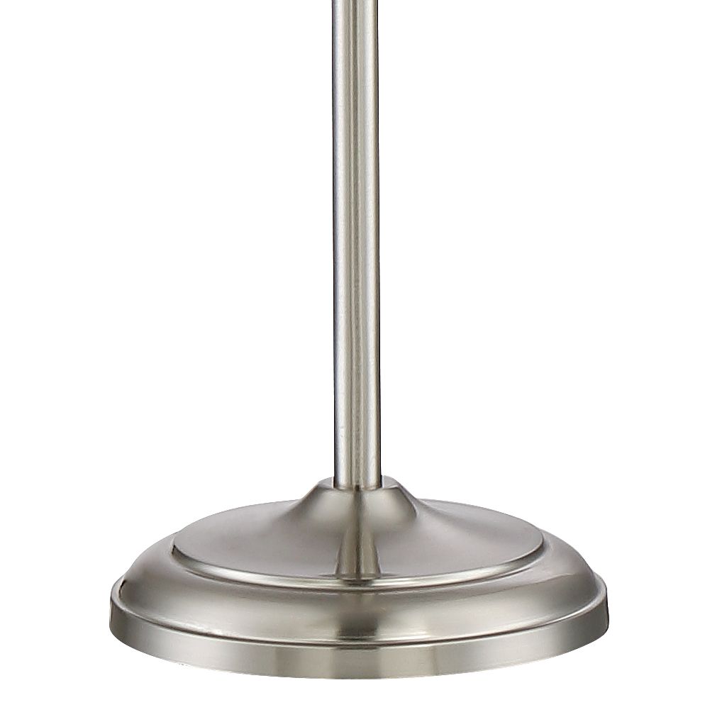Image 6 Possini Euro Ellery 72" Nickel Tree Torchiere 3-Light Floor Lamp more views