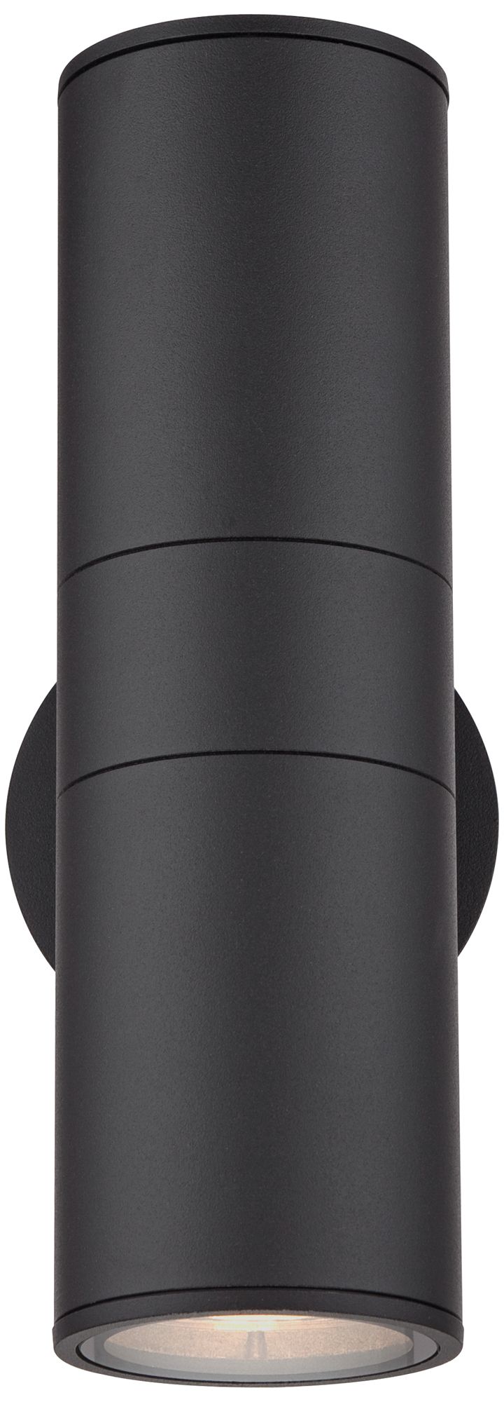 Image 6 Possini Euro Ellis 11 3/4" Black Up-Down Outdoor Wall Light Set of 2 more views