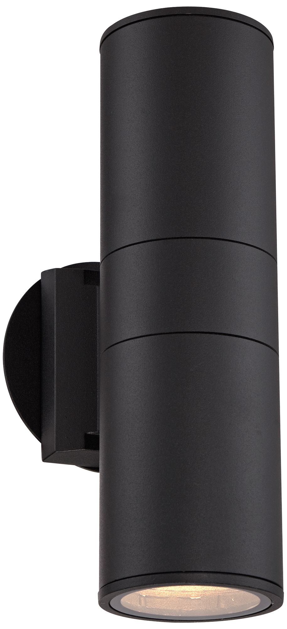 Possini Euro Ellis Black 11 3/4" High Up-Down Modern Wall Sconce