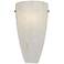 Possini Euro Emelle 13" High Amber Art Glass Wall Sconce