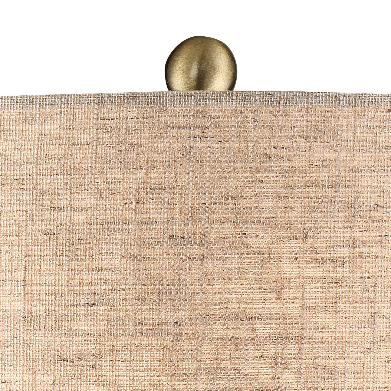 Image 4 Possini Euro Emma 21" High Textured Ceramic Mid-Century Table Lamp more views