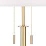 Watch A Video About the Possini Euro Encino Antique Brass Modern Tripod Floor Lamp