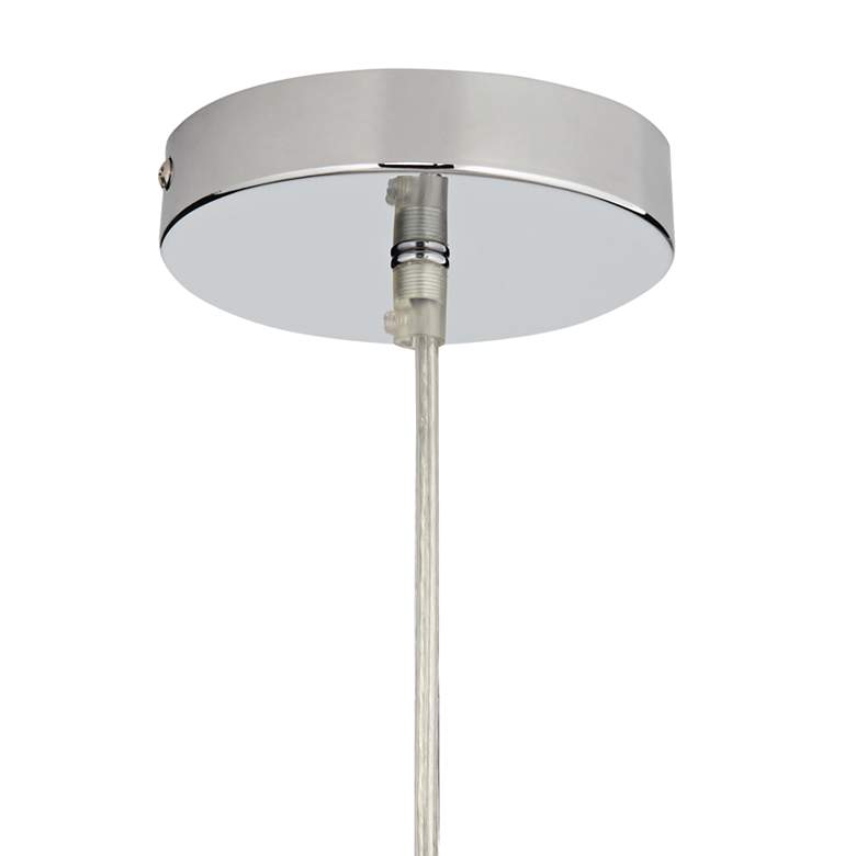 Image 5 Possini Euro Encircled 6" Wide Crystal Glass Modern LED Mini Pendant more views