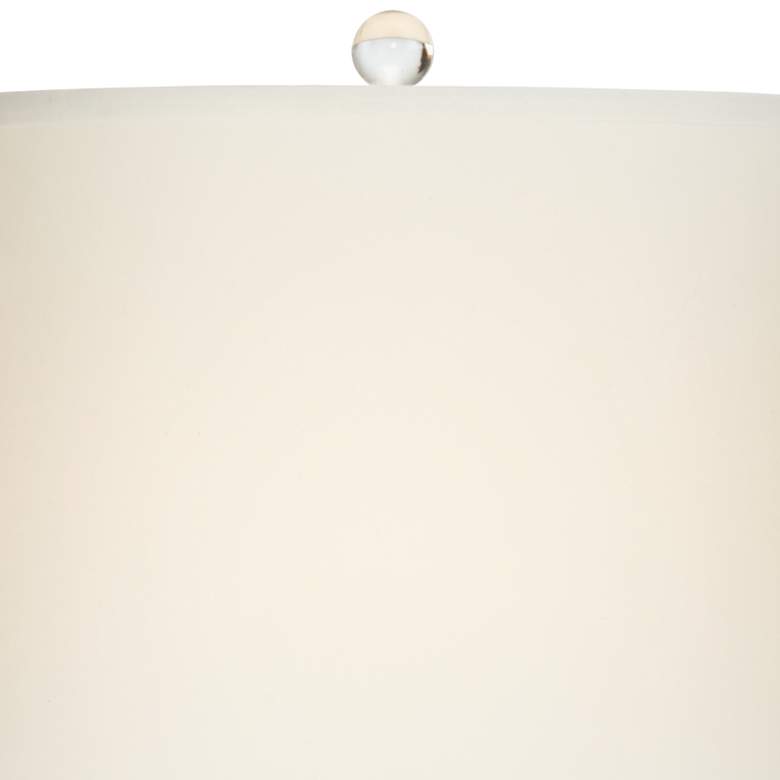 Image 6 Possini Euro Eneya 31" High Blue Ceramic Table Lamp more views