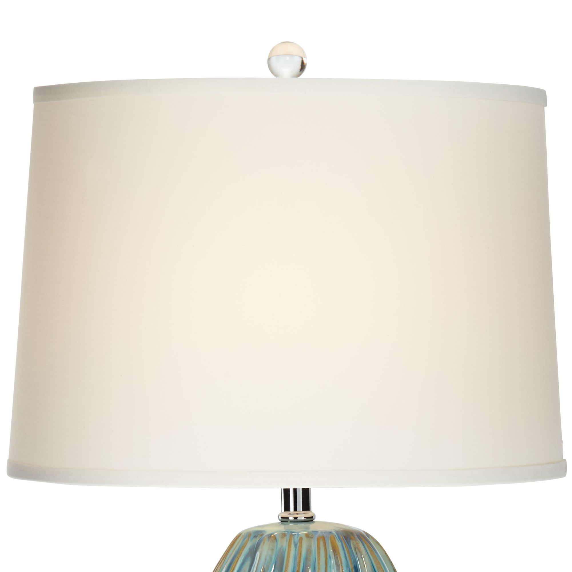 possini euro eneya blue ceramic table lamp