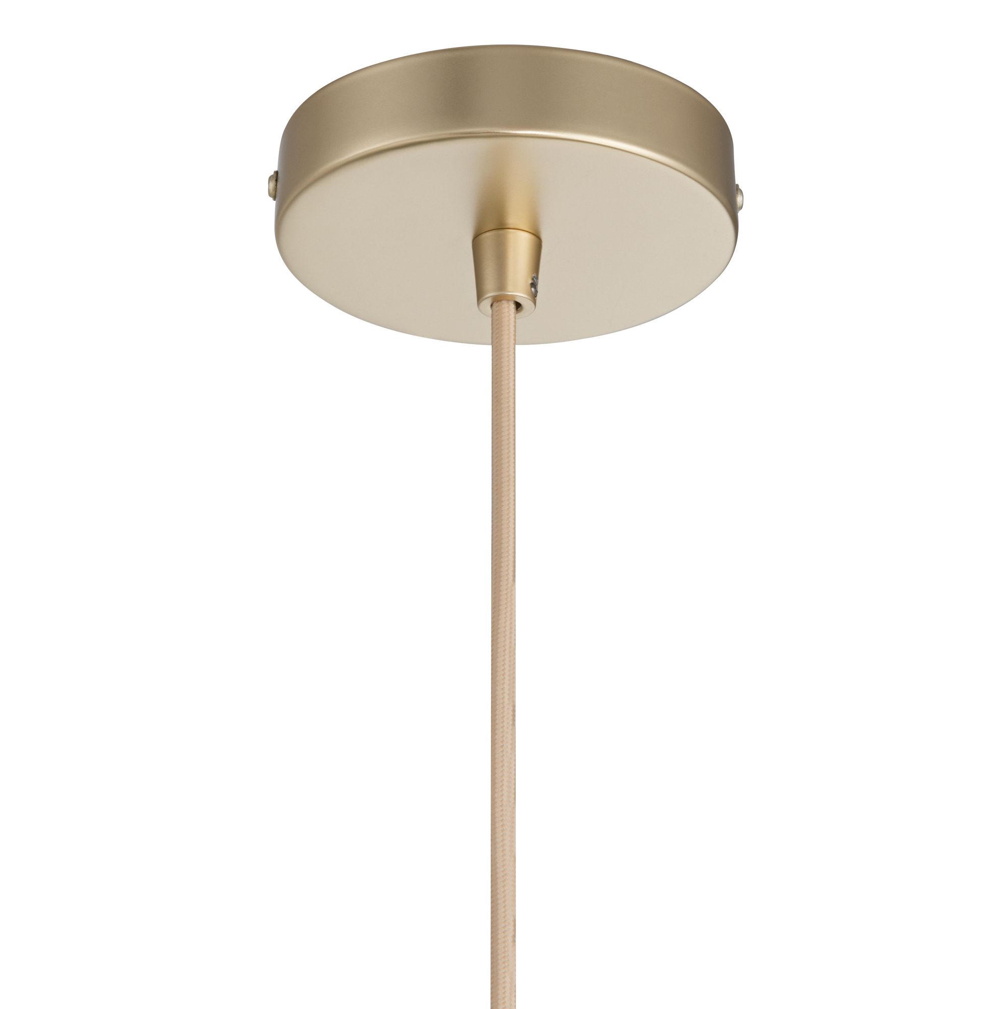 Image 6 Possini Euro Enna 8 1/2" Wide White and Soft Gold Mini-Pendant Light more views