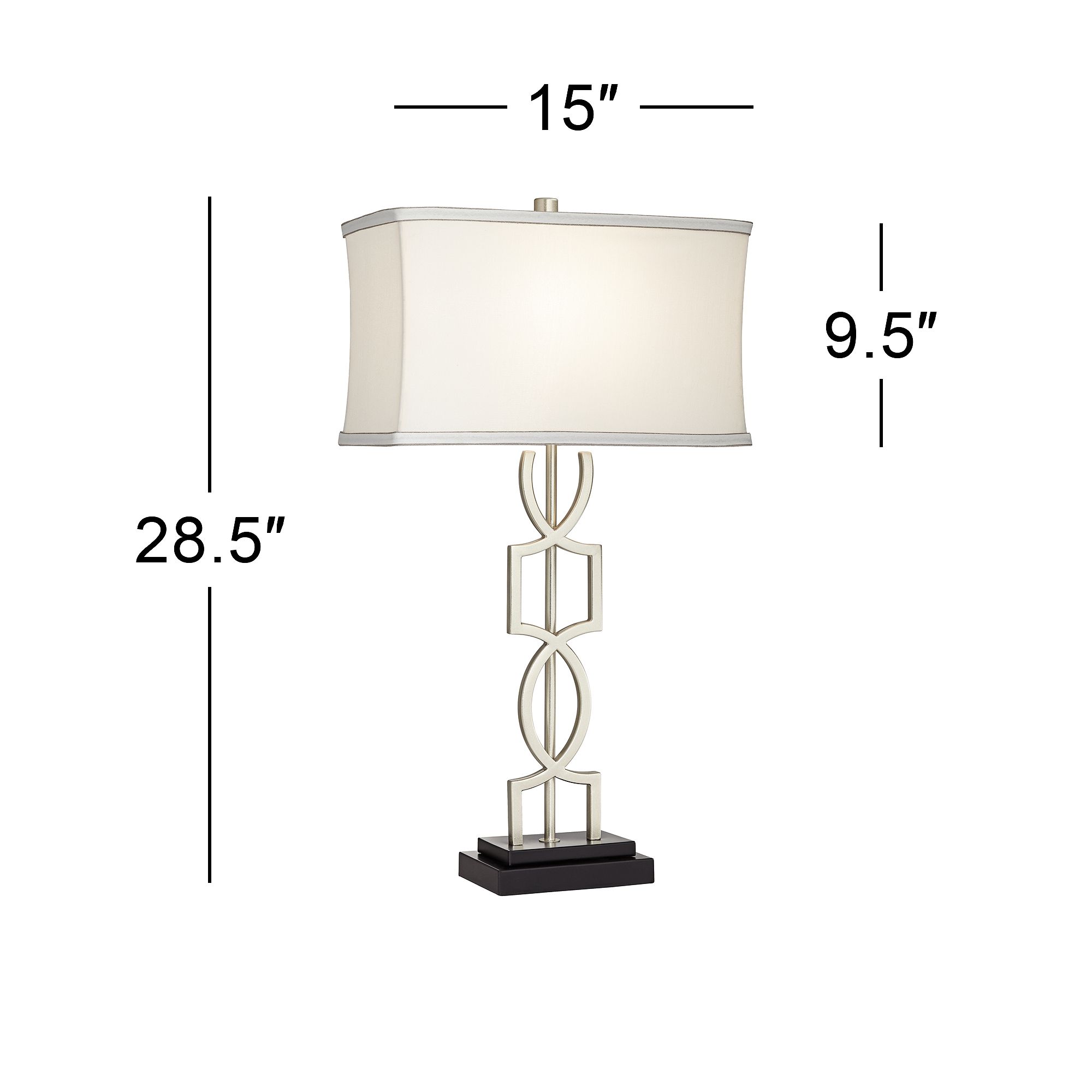 Watch A Video about the Evan Brushed Nickel Finish Modern Luxe USB Table Lamps Set of 2