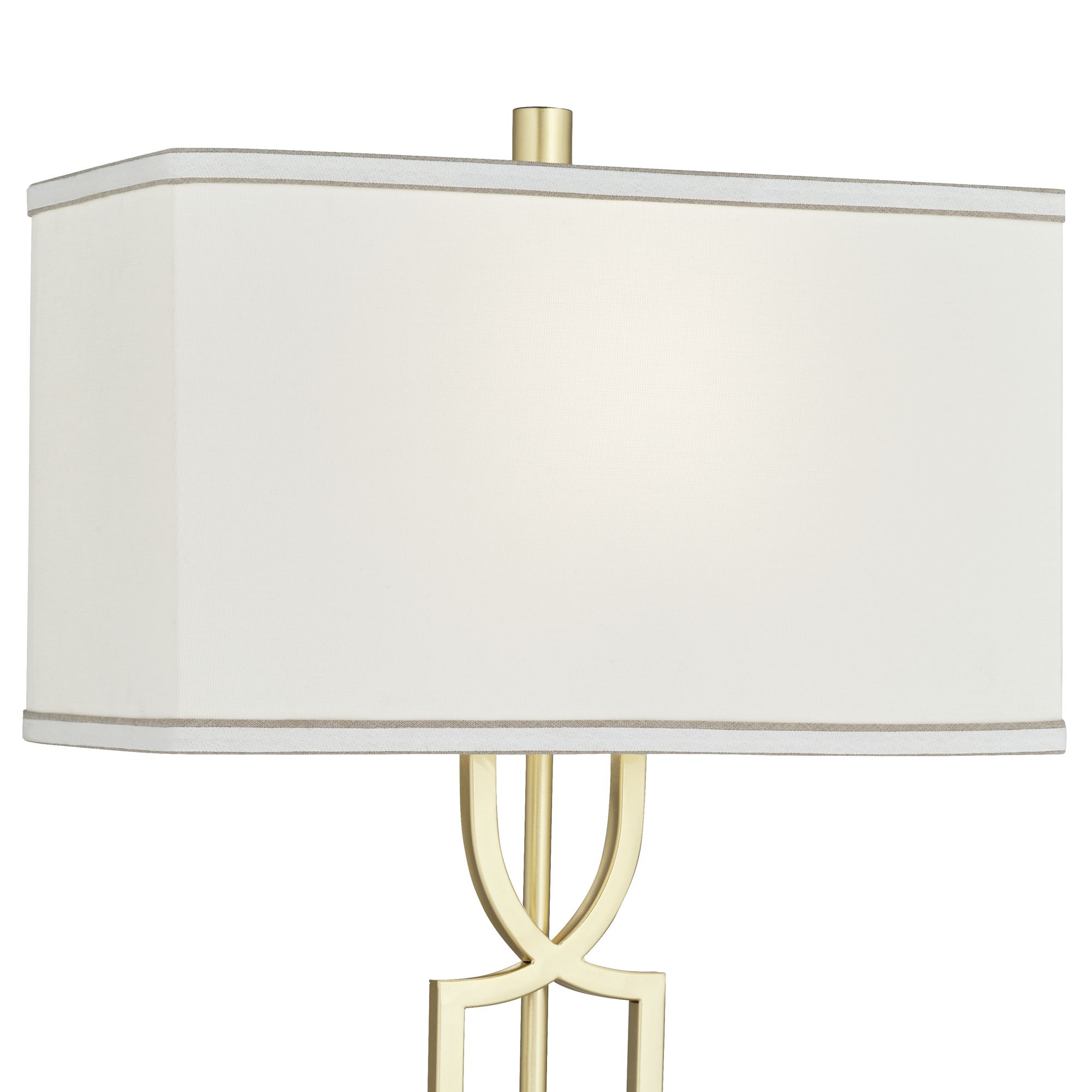 Image 4 Possini Euro Evan 28 1/4" Gold Modern Luxe Table Lamps Set of 2 more views