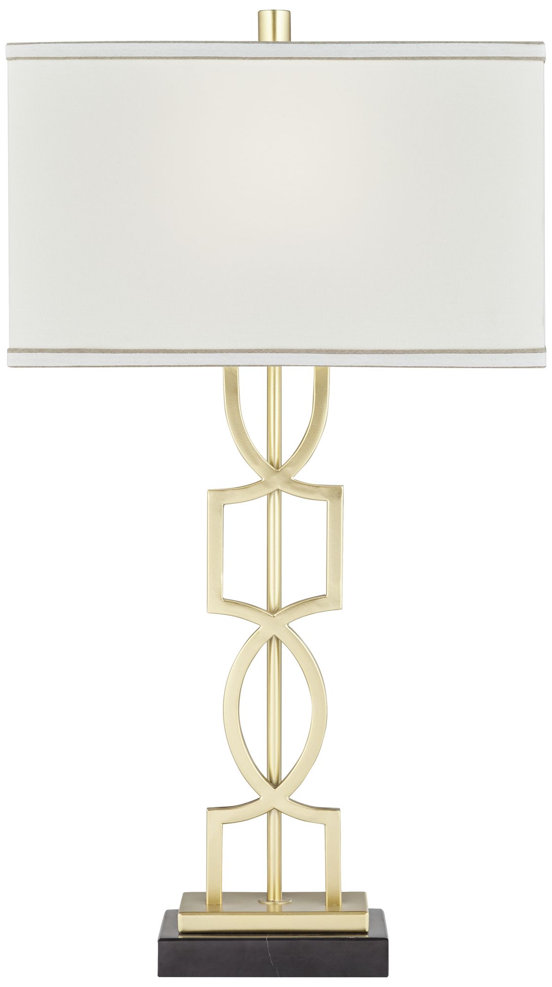 Possini Euro Evan 28 1/4" Gold Modern Luxe Table Lamps Set of 2