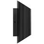 7_Possini Euro Everard 10"H Black Gold LED Outdoor Wall Light Set of 2 more views