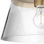 4_Possini Euro Everly 12" Wide Warm Brass Ceiling Light more views