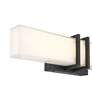 3_Possini Euro Exeter 17" Wide Black LED Bathroom Vanity Light Set of 2 more views