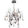 Possini Euro Fabrizio 22" Wide Contemporary Glass Pendant